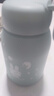 【京东物流送货上门】萌萌兔卡通水杯女牛奶玻璃杯创意便携杯子 蓝色萌萌兔 330ml 1只 实拍图