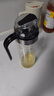 CCKO玻璃油壶控油瓶小油罐家用酱油瓶香油醋自动开合瓶调味料罐调料瓶 300ml自动开合黑色 实拍图
