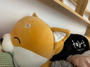 康润驿沣柴犬公仔抱枕毛绒玩具狗大布娃娃玩偶长条女孩睡觉抱情人节礼物女 眯眼柴犬（开心每一天） 1.5米（+80厘米同款柴犬） 实拍图