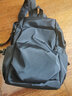 袋鼠（KANGAROO）2025新款迷你双肩背包男小号轻便书包简约休闲旅行都市小背包 1918黑色 实拍图