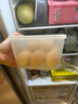 美煮妇冰箱食物收纳盒冷藏冷冻速冻专用保鲜盒食品级火锅食材冻肉分格盒 纯白 3件套 9L 实拍图