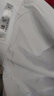 瑧鸟夏季修身短袖女白衬衫大学生面试通勤职业正装衬衣688 白色 XXL 实拍图