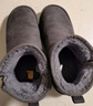 森馬（Senma）雪地靴男短筒百搭舒适加绒保暖平底棉鞋719416201 灰色 42码 实拍图