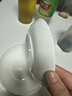 晟普纯白色骨瓷盘子菜盘家用圆形陶瓷盘白瓷盘深盘微波炉餐具饭盘单个 6英寸（直径15.6cm 高2.6cm） 实拍图