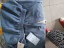 史努比男童裤子防蚊裤夏季中大童薄款纯棉儿童休闲裤潮牌卡通帅气童装 牛仔蓝 学习努比X+灰 豆绿努比X 90 实拍图