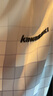 川崎（KAWASAKI）羽毛球服春夏男款训练服速干透气无袖T恤运动背心K1007 白色 3XL 实拍图