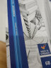 施德楼（STAEDTLER）素描铅笔100蓝杆专业绘图绘画学生速写工具-2H（12支装） 实拍图