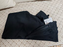安踏大师腰型动裤丨舒乐商务通勤休闲长裤男士防泼水健身跑步运动裤男 【加绒款-罗纹收口】anta款/黑-4 XL /(180) 适合150-160斤 实拍图