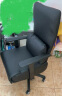 利沃诺老板椅办公椅可躺电脑椅人体工学椅子舒适家用午休椅 【西皮】黑色 实拍图