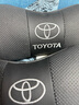 米多多一对装 汽车头枕 真皮车用靠枕 U型颈枕 护颈枕 汽车用品 丰田凯美瑞卡罗拉汉兰达 专用 2个 黑色一对装 实拍图