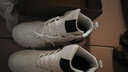 库彬冬季男士增高鞋运动鞋隐形内增高男鞋韩版休闲鞋潮鞋男内增高板鞋 白黑10cm 43 内增高鞋 实拍图