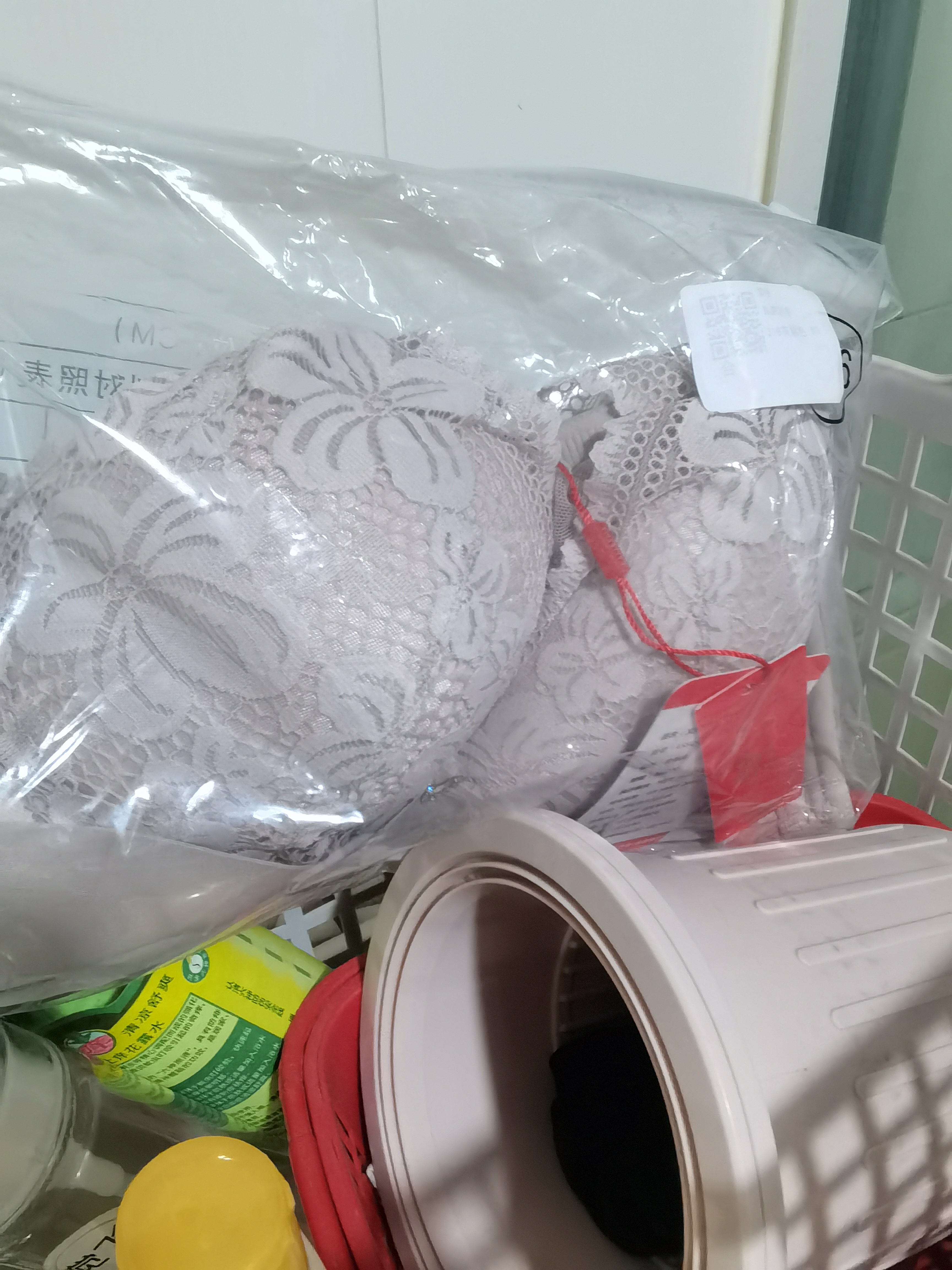 浪莎内衣女文胸大胸显小聚拢无钢圈夏季薄款性感大码调整型防下垂胸罩 紫色 80B C=36BC 实拍图