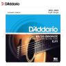 达达里奥（D'Addario）EJ11 美国进口民谣吉他琴弦 碳素钢弦套弦12-53黄铜 实拍图
