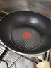 苏泊尔（SUPOR）炒锅轻量火红点不粘耐磨少油烟电磁炉燃气通用炒菜家用平底煎炒锅 （单手轻松颠锅） 28cm 实拍图