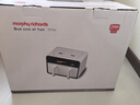 摩飞电器（Morphyrichards）空气炸锅家用全自动大容量可视炉灯不用翻面蒸汽嫩烤一体空气炸烤箱 不沾易洗MR8101 MR8100椰奶白 8L 实拍图