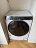 海尔（Haier）【超薄滚筒式烘干机】热泵类10kg家用干衣机 1:1正反转匀静音 衣干即停免熨烫烘衣神器557/579 【云溪白579】双擎热泵+清新空气洗+温柔智慧烘 实拍图