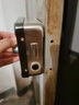 京物质选老式防盗门牛头锁改智能锁不锈钢铁门电子指纹密码户外庭院防水锁 深度防水+遥控默认银色 指导安装 实拍图