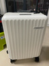 新秀丽(Samsonite) 四轮拉杆箱 55/20 象牙白 拉链 实拍图