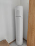 宜百利 空调罩 柜式空调罩防尘罩 立式空调圆柱柜机格力美的海尔奥克斯通用防尘套 白色圆形柜机罩5338 实拍图