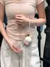 匠心手工坊垂耳兔子毛绒包包挂件高档生日礼物送女生闺蜜伴手礼女友礼物 实拍图