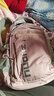 佐奴初中生书包大容量多隔层减负护脊背包男女高中学生双肩包 藕粉 实拍图