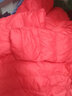 鸭鸭（YAYA）儿童轻薄羽绒服短款宝宝男女大小童保暖新款冬季童装外套D 红色 110 实拍图
