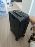 翰采大容量行李箱可上飞机前开盖登机箱小型密码箱旅行箱拉杆箱皮箱 双隔离侧开口【明日达/送上门】尊贵黑 20英寸 【可登机】较小日常不推荐 实拍图