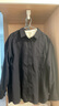 MUJI女式 法兰绒 衬衫式夹克女外套外衣 25年冬季女装 上衣 BC2POA5A 深藏青色 M （160/84A） 实拍图