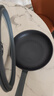 爱仕达（ASD）平底锅不粘煎锅 蓝钻钛不粘魔法石无油烟28CM电磁炉通用F5Q 实拍图