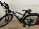 喜德盛山地自行车英雄600油压碟刹X6铝合金车架27.5轮径27速变速 暗夜雅白15.5寸(身高155-170) 实拍图