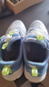 李宁童鞋儿童运动鞋男童大童25春秋新款青少年减震透气轻便跑步鞋子 波浪蓝/荧光青/宫蓝 轻莺 36  内长约23.6cm适合脚长22.6cm 实拍图