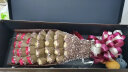 费列罗巧克力花束礼盒装520礼物情人节送男女朋友老婆闺蜜生日礼物 棕色19颗巧克力+11朵香皂花 实拍图