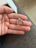 舒弗(LACHOUFFE)1克拉结婚戒指女莫桑钻戒活口扭臂女戒指求婚订婚520送女朋友礼物 50分【莫桑钻+证书+黑卡+腰码】推荐日常佩戴 闭口15号 实拍图
