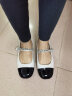 百丽公主风玛丽珍鞋女钻带小香风单鞋BL202CQ3预售 米白 37 晒单实拍图