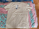 海澜之家（HLA）【品牌专供】短袖T恤男款凉感短袖男夏季 米杏DK XL 180/96AXL推荐151~164斤 实拍图
