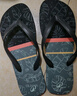 迪卡侬人字拖男拖鞋沙滩鞋耐磨舒适sbt藏青树叶45~46码4485562 实拍图