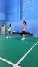 李宁（LI-NING）羽毛球拍风暴72全碳素高磅ws72超轻6U荧光果粉单拍AYPT427-6 实拍图
