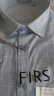 杉杉（FIRS）短袖衬衫男夏季男士商务休闲衬衫男正装 2004短袖灰蓝 42  晒单实拍图
