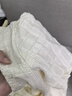 德玛纳【通勤棉质亮丝伞裙】夏款方领收腰泡泡袖连衣裙女长款 实拍图