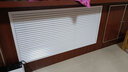 九锤暖气片罩百叶窗铝合金 地暖分水器遮挡罩家用出风口装饰百叶格栅 加厚白色洞口600*1200 实拍图
