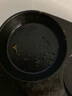 典匠煎蛋锅铸铁平底小煎锅早餐汉堡蛋饺锅加深四孔煎蛋模具生铁无涂层 四孔煎蛋锅 实拍图