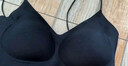 草本初色内衣女小胸聚拢无钢圈山茶花香氛文胸罩 梦境黑 XL 【130-150斤】 实拍图