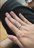 BJYL免费刻字男士戒指男潮流简约小众食指环男开口可调节单身尾戒礼物 【主图热销款】自律单戒 实拍图