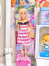 芭比（Barbie）时尚达人豹斑玫影甜心魅姿法式蝴蝶倩影星云仙子换装娃娃公仔礼物 【65周年限定】简约庆典纪念娃娃HTH66 实拍图
