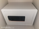 虎牌保险柜家用小型25/35/45/60cm大容量全钢防盗隐形床头迷你入墙衣柜指纹密码WIFI保险箱新品 星虎25 白色 密码款(钥匙/密码解锁) 实拍图