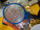 天虹电蚊拍充电式家用强力灭蚊灯二合一驱蚊神器打苍蝇拍蚊子电网自动 充电式手动灭蚊【随机色】 实拍图