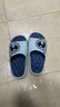 糖果涩男童凉拖鞋亲子软底夏季卡通防滑居家休闲室内户外踩屎感儿童拖鞋 太空-灰色 28 -29码内长18.5cm 实拍图