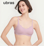 ubras无尺码浪花领文胸收副乳内衣女无痕小胸聚拢文胸无钢圈胸罩 兰花烟-背勾 均码 mini版（80~100斤） 实拍图