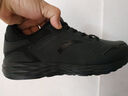 安踏男鞋运动鞋男秋冬季男士软底网面跑步鞋休闲鞋皮面保暖防水鞋子男 （软底网面透气）黑/安踏白 41 （8码） 实拍图