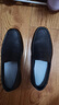 红蜻蜓男棉鞋厚绒保暖牛皮男鞋一脚蹬休闲套脚商务皮鞋 WTA30612黑色39 实拍图